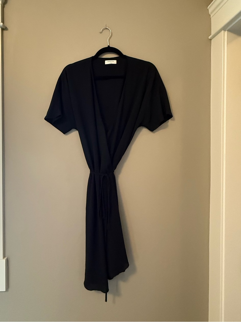 Babaton Wrap Dress with Tie Waist